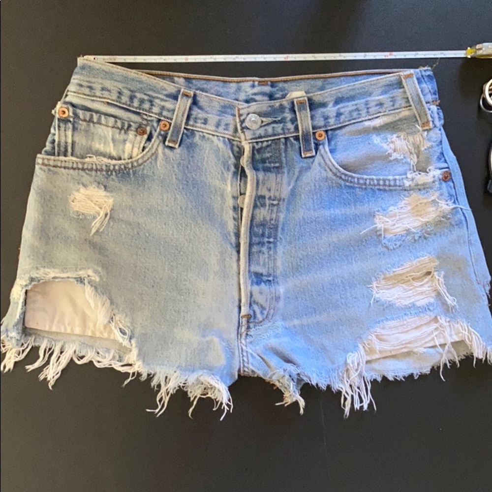 Vintage Levi 501 jean shorts